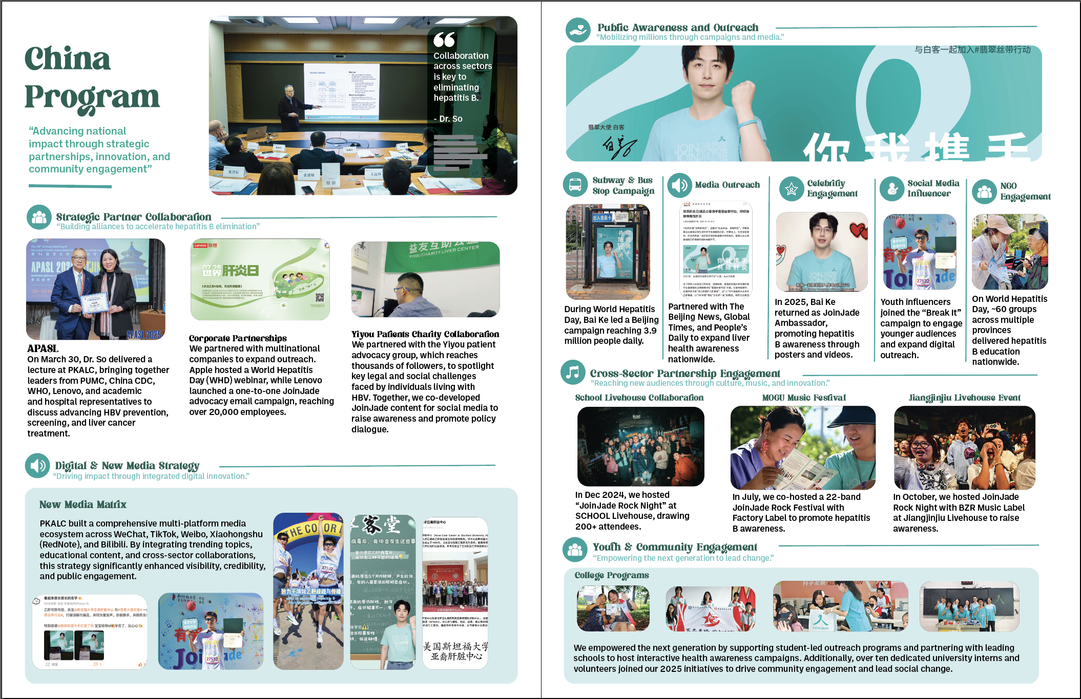 Asian Liver Center Year in Review final spread