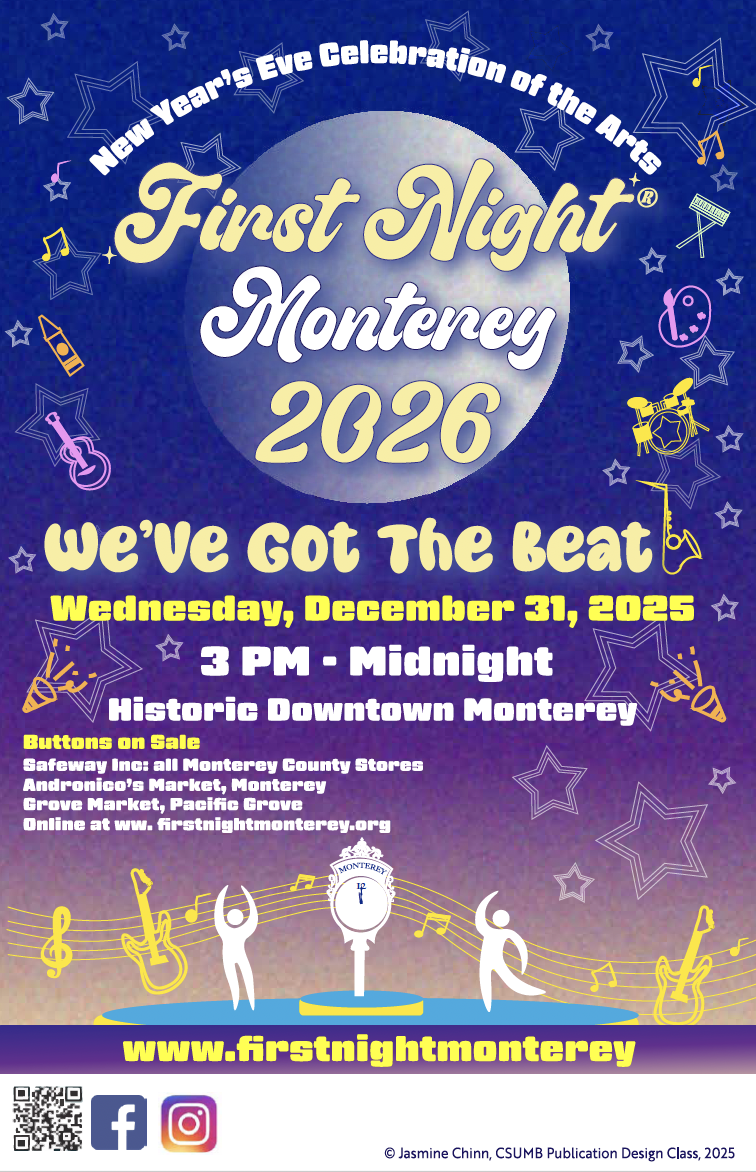 First Night Monterey final poster
