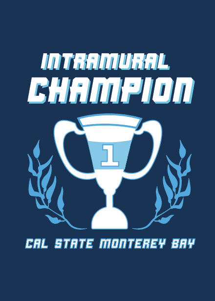 Intramural Champion T-shirt draft idea one