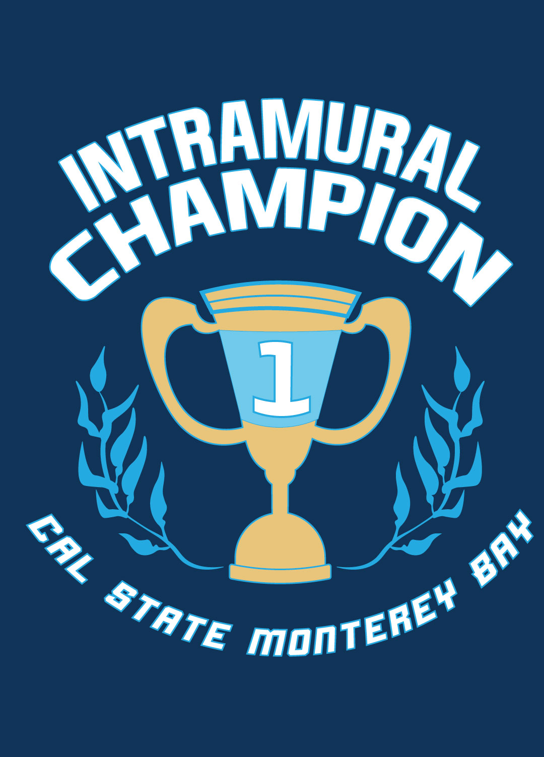 Intramural Champion chosen Illustrator design