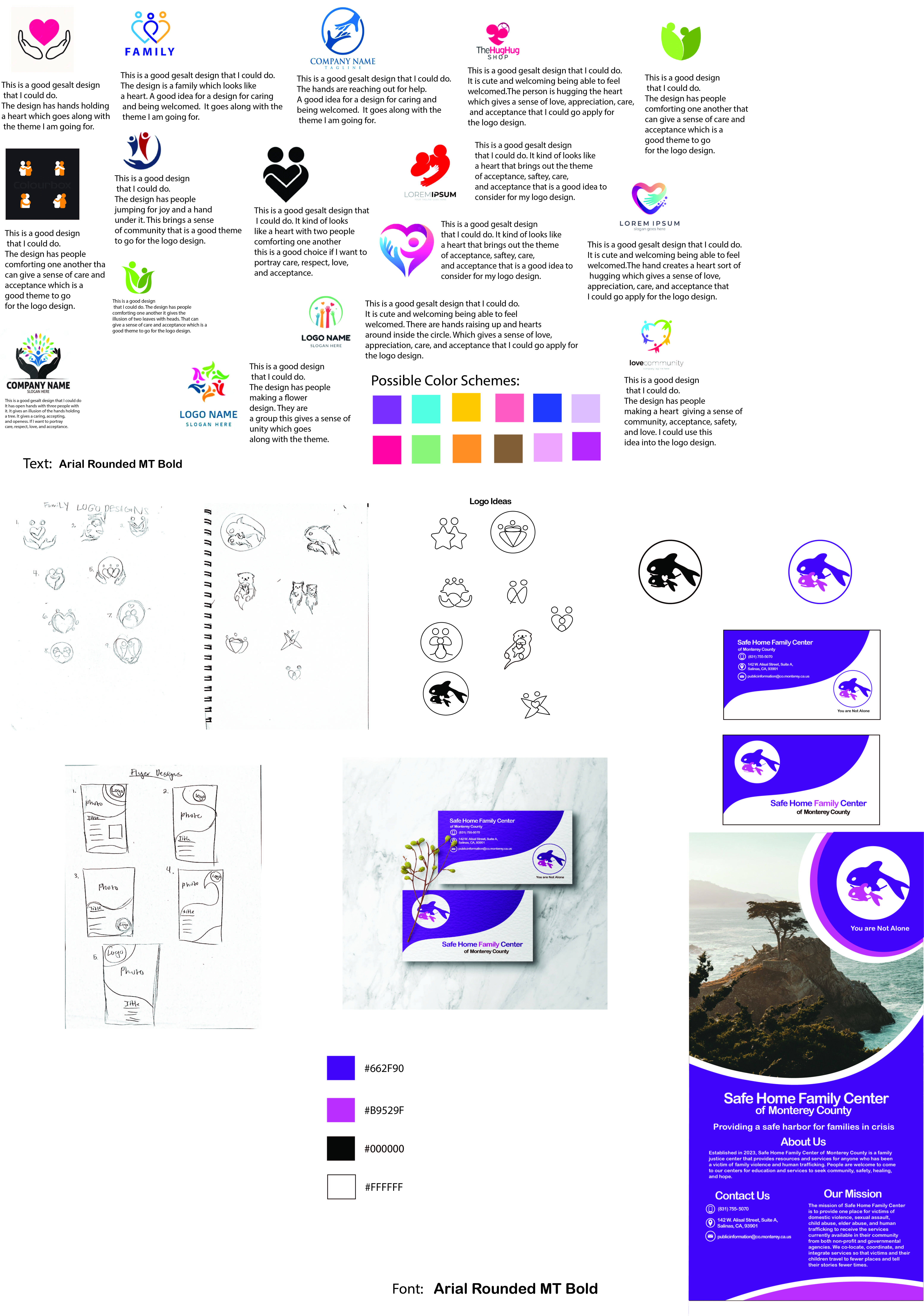 Safe Harbor icon and wayfinding ideas