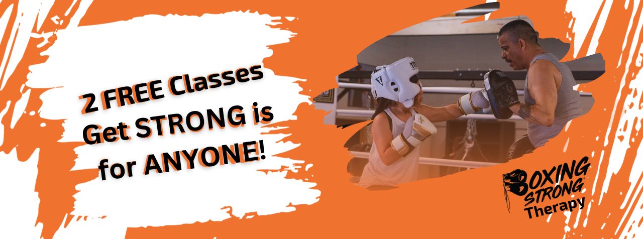 Boxing Strong Autism promotion
