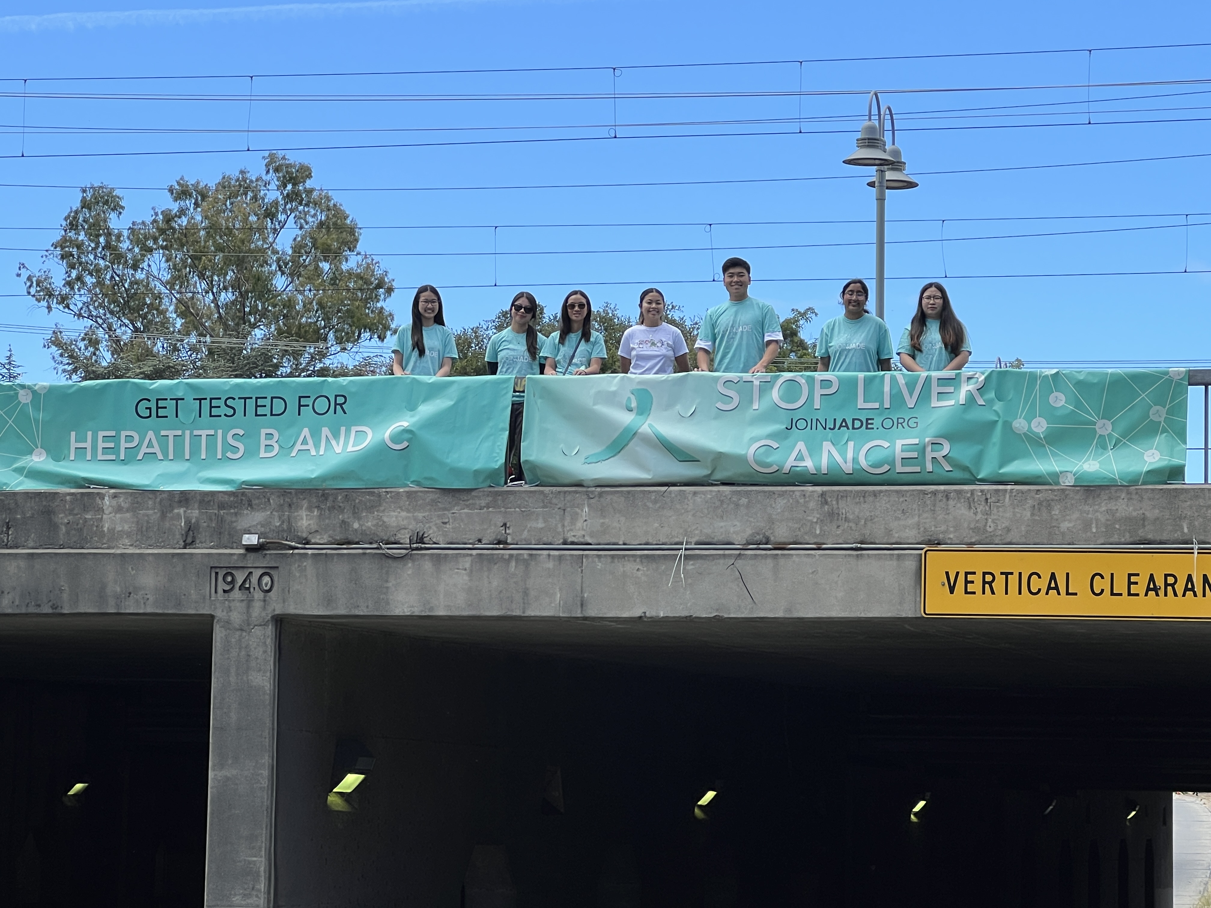 Asian Liver Center banner before editing
